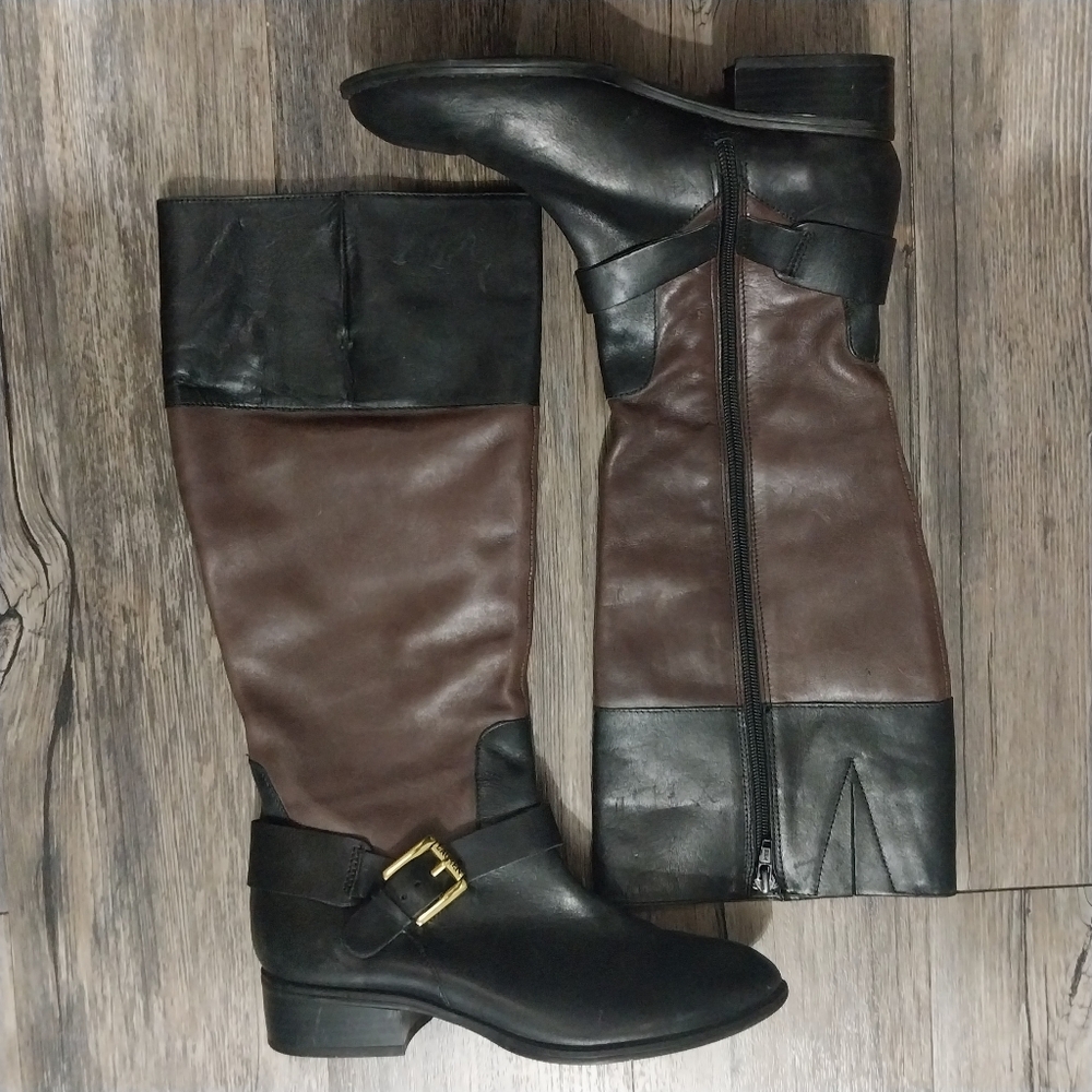 LRL Lauren Ralph Lauren Melanie Tall Riding Boots Size 6 Womens Leather Boots